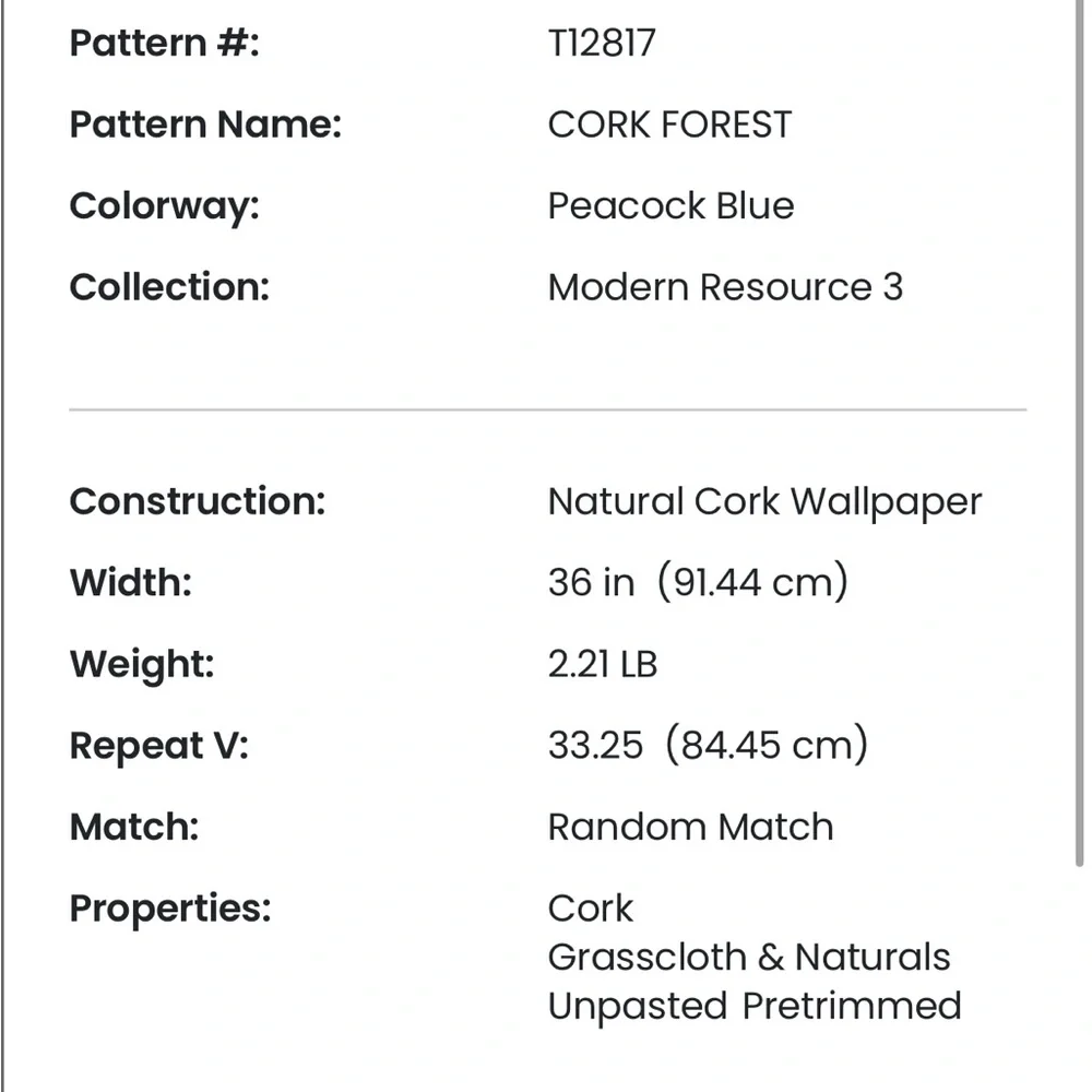 Thibaut beautiful cork